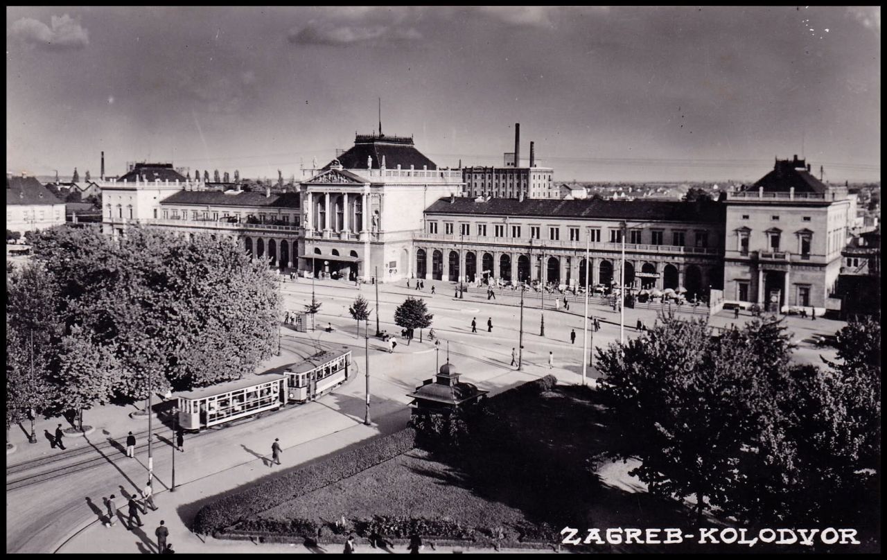 Glavni kolodvor 1941. godine